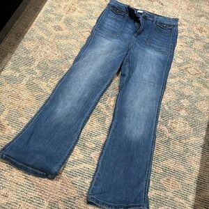 Blue Jeans with Front Country Pockets